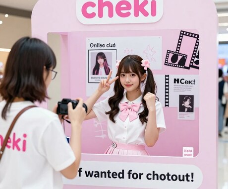 チェキ会の撮影スタッフ（出張撮影）対応します チェキ会やオフ会等の撮影スタッフ含め総合サポート対応します イメージ1