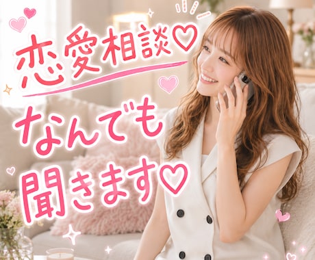 恋愛相談♡片思い・復縁・不安な気持ちを整理します ・彼氏・彼女・復縁・元彼・好きな人・遠距離 なんでもOK イメージ1