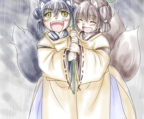 ヘッダー、アイコン等々描きます キャラクターの表情豊かに描けます イメージ2