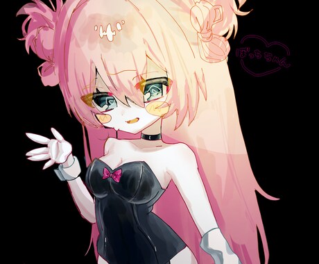 簡易な可愛いイラストを描きます やる気次第‼️頑張って描きます‼️ イメージ2