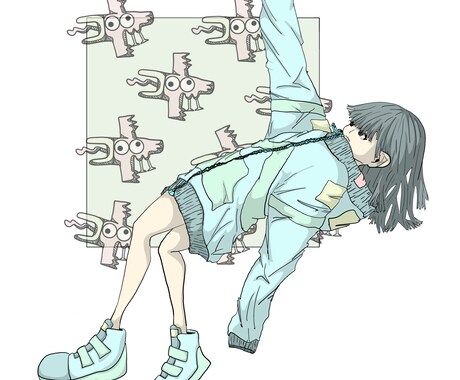 可愛い女の子のイラスト描きます あなたのイラストコレクションをさらに充実させます♪ イメージ2