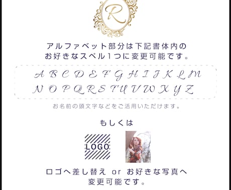 選べるデザイン！パープル系の名刺デザインします 完成イメージがわかる。特注テンプレから選ぶだけ！ver1 イメージ2