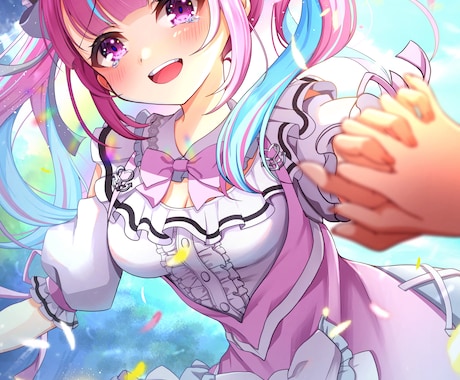フラスタ用イラストをお描きします あなたが描いて欲しいキャラ・アーティストを可愛く描きます♪ イメージ1