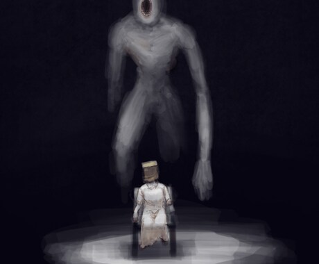ホラーイラスト描かせていただきます 不穏な雰囲気なイラストを仕上げます。 イメージ1