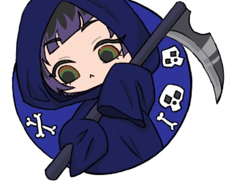 SDキャラクター描きます 配信用やアイコンようにSDキャラを制作します イメージ1