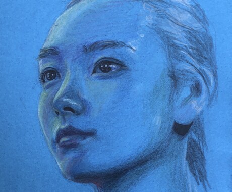 リアルな鉛筆画を描きます 雰囲気が伝わる本格的な人物画を描きます イメージ2