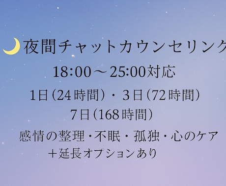 眠れない夜。あなたの心に寄り添います 回数無制限◎静かな夜に、心の落ち着きを。 イメージ2