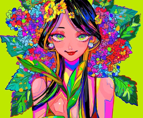 カラフルなイラストで目を引きます 動画アイコン他多数、キラキラビビットな塗りはいかがですか？ イメージ2