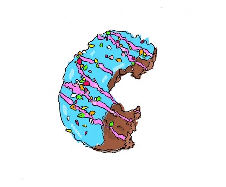 シンプル、味のあるイラストをペンや筆ペンで描きます 食べ物や動物のイラストが得意です。 イメージ2