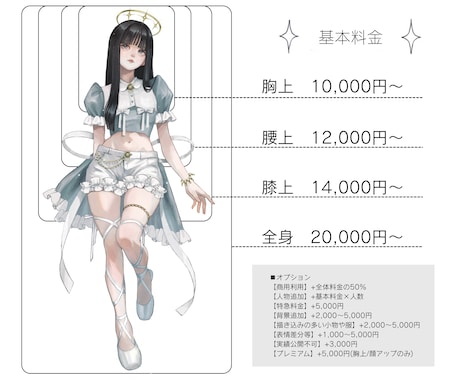 厚塗りで見映えするイラストお描きします SNSアイコン/サムネ/立ち絵/似顔絵/挿絵などに◎ イメージ2