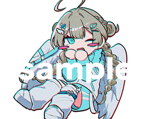 かわいいSDイラストをお描きします 個性的でキャッチーな絵柄のSDキャラの制作が得意です！ イメージ1