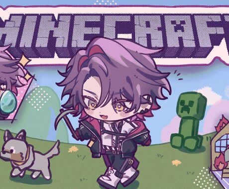 かわいいデフォルメイラスト制作します SNSアイコン、グッズやプレゼントなど イメージ2