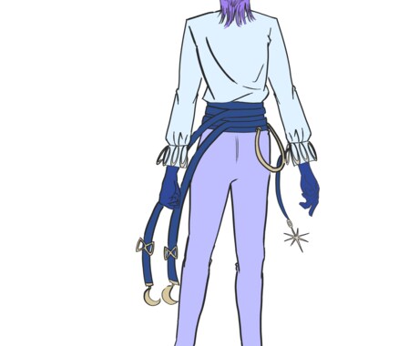 あなたの希望の絵柄で立ち絵と三面図を描きます かわいいもカッコイイも叶えたいあなたへ！！ イメージ2