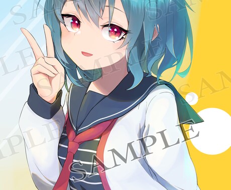 女性キャラアイコン作成依頼　承ります アイコンに使用できるキャライラストを描かせていただきます。 イメージ1