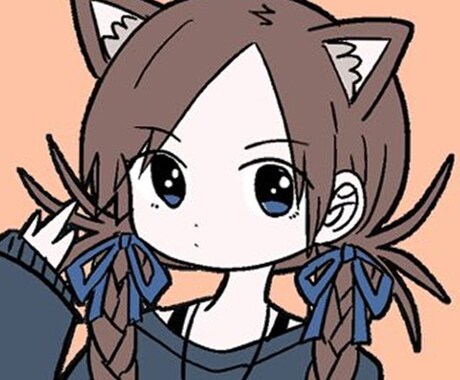 デフォルメアイコン作成いたします かわいいけどオシャレでシンプルさも兼ね備えた イメージ1