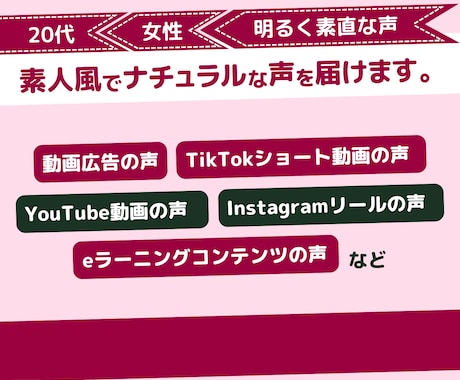 素人風でナチュナルなナレーションをお届けします 明るく素直な声でナレーションやCVをやります！ イメージ2