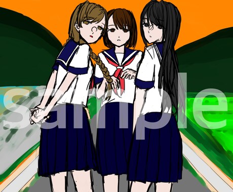 イラスト描かせていたたきます なんでもチャレンジしたいです！ イメージ2