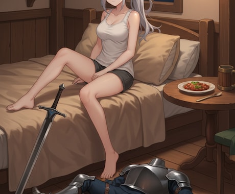 SNSや創作で使えるAI画像生成精密修正を承ります こだわり部分まで全力で対応致します！ イメージ2