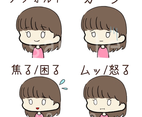 ブログ/SNS 格安でゆるふわイラストお描きします 資料やプリント、ブログなどの挿し絵、SNSなどにも！ イメージ2