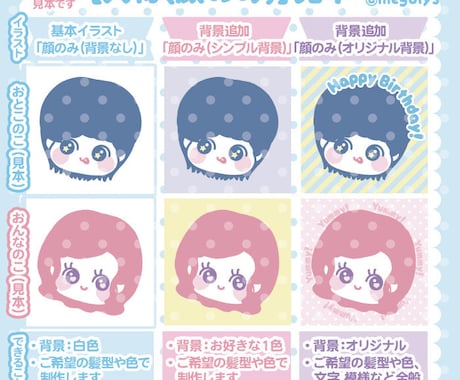 ポップでかわいいSNSアイコン制作します 世界観まで大切にしたアイコン制作♡ イメージ2
