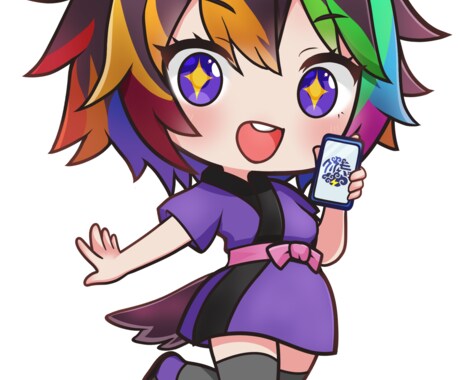 初回限定特別価格！ イラスト描きます 可愛くPOPに！推しもオリジナルもお任せあれ イメージ2