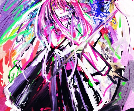 アーティスティックな絵の作成をします 用途は自由自在！あなたのイメージを形にします イメージ2