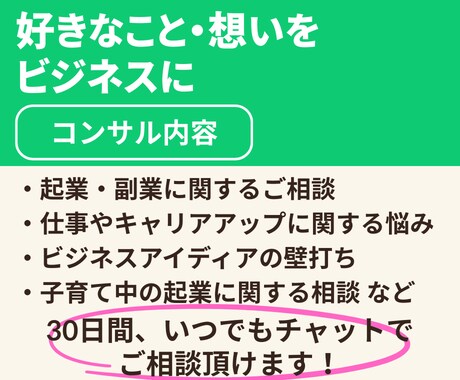 好きなこと・想いをビジネスにしたい！を実現します ココナラPROが0→1の起業・副業をサポート（月額プラン） イメージ2