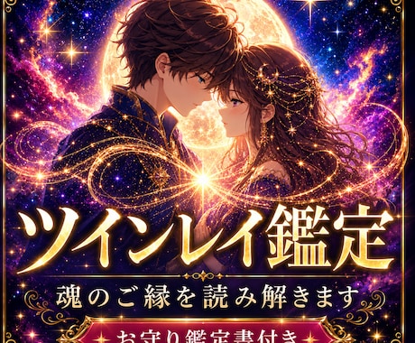 ツインレイ鑑定で魂のご縁を読み解きます お相手との魂の繋がりや今必要なメッセージをお届けします イメージ1