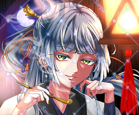 かっこいいアイコン用イラストお描きします イメージ1