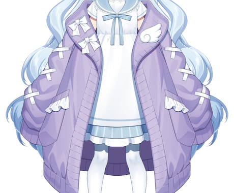 Vtuberキャラデザ～モデリングまで制作します かっこいい男性からかわいい女性まで制作可能！ イメージ2