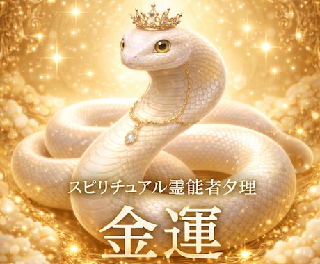 あなたの金運を霊視します 鑑定歴32年の夕理が、お金の流れを引き寄せます イメージ1