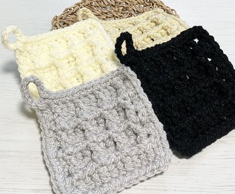 アクリルたわしを編みます 家事に役立つエコたわし　洗剤いらずでパパッと掃除　便利グッズ イメージ2