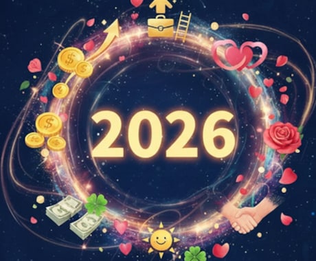 2026年運勢を本気で夢実現をお手伝いします 恋愛、結婚、出会い、金運、仕事等徹底アドバイスします イメージ1