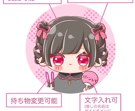 かわいいデフォルメキャラ描きます オリジナルのイラスト描きます。スピード納品 イメージ2