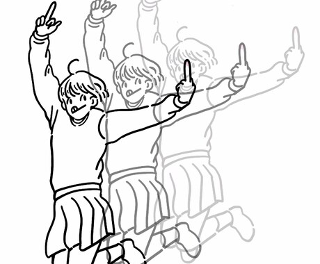 ポップでキュンとトキメク絵を描きます 動画広告で何作品か納品実績あり。 イメージ2