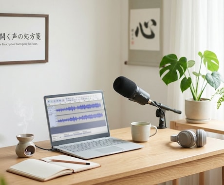 30年の実績と知恵で人生を軽やかにする声を届けます 30年の知恵で人生を軽やかに。信頼と癒やしのプロナレーション イメージ1