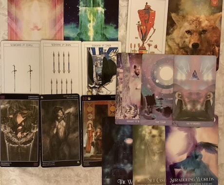 仕事や家庭の悩みに優しく寄り添いますます カードで気持ちを整理し、心に光を灯します イメージ2