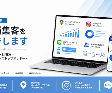 法人対応｜店舗集客を改善します イメージ1