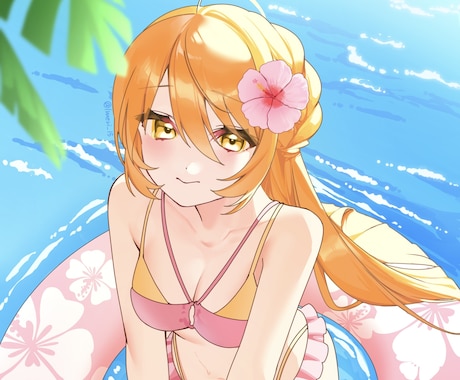 水着イラスト割引！〜6/30イラスト描きます イメージ1