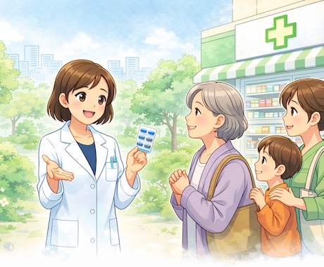 現役薬剤師がお薬や健康の不安に答えます 飲み方・副作用・飲み合わせを分かりやすくご説明します イメージ1