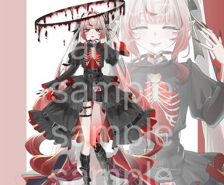 IRIAM•TRPG•ゲーム用立ち絵制作します IRIAM•TRPG•ゲーム用の立ち絵をキャラデザします！ イメージ2