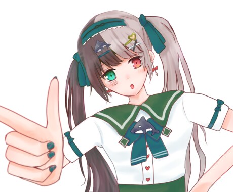 限定低価格！立ち絵など人物イラスト描きます 表情差分付！MV、アイコン、動画、活動などに最適！ イメージ2