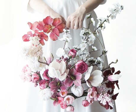 ご結婚式、ギフトに 永遠に枯れないブーケを束ねます 美大卒 デザイナーが"想い"を世界で1つのオリジナルブーケに イメージ2