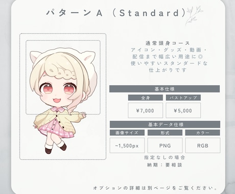 可愛いミニキャラ・デフォルメイラスト制作します ／アイコン・グッズ・配信用など。お気軽にご相談ください！ イメージ2