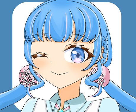 商用⭕️動画用、立ち絵、等のイラスト制作します 可愛いキラキラとした塗りであなたのキャラクターを描きます。 イメージ2