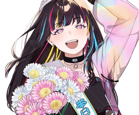 一枚絵作成承ります 季節やイベントに合わせた一枚絵を作成いたします イメージ2