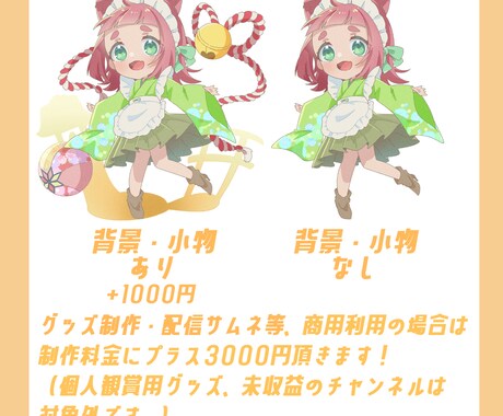 かわいいデフォルメ・SDキャラクターを制作します 目を引くかわいい貴方だけのイラストを製作いたします！ イメージ2