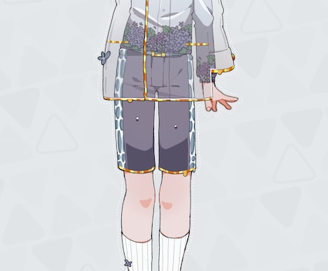 立ち絵制作します ゲーム、VTuber、TRPGの立ち絵制作します！ イメージ2