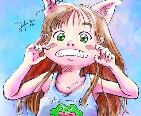 皆様の考えた絵を描きます オリジナルのイラスト、キャラクターを描かせて頂きます！ イメージ2