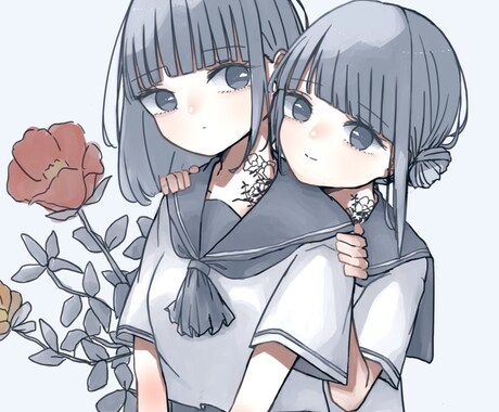 アイコンなどのイラスト描きます SNS等で使えるアイコン、その他イラストお描きします！ イメージ2